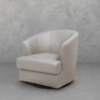 Belfield 100% Top Grain Leather Swivel Chair