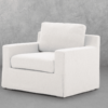 Rosalina Fabric Slipcover Chair