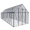 Snap&Grow™ 8x8x24.ft Clear Wall Greenhouse