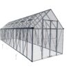 Snap&Grow™ 8x8x28.ft Clear Wall Greenhouse