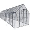 Snap&Grow™ 8x8x32.ft Clear Wall Greenhouse