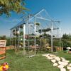 Snap&Grow™ 8x8x8.ft Clear Wall Greenhouse