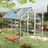 Hybrid™ 6x7x10.ft Clear Wall Greenhouse