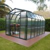 Grand Gardener™ 8x8x12.ft Barn-Style Resin Greenhouse