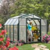 Hobby Gardener™  Resin 8x6x8.ft Twin-Wall Hobby Pro Greenhouse