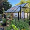 Winter Gardenz™ Heavy Duty 8x8x10 Black Greenhouse